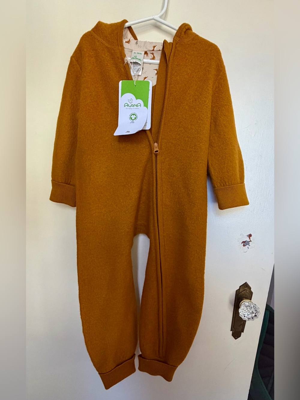 Alana Organic Merino wool romper